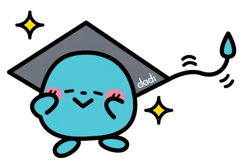 Dadi Education character promoting study abroad in America programs