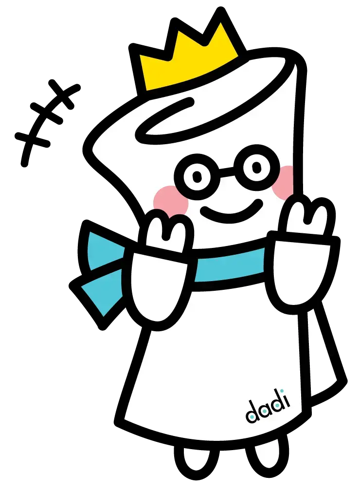 Dadi mascot celebrating students’ exam achievements and success abroad