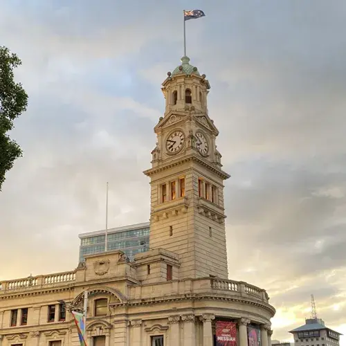 Study in New Zealand and explore Auckland Town Hall located near top universities